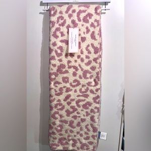 Cupcakes and Cashmere Pink Leopard Oversized Blanekt